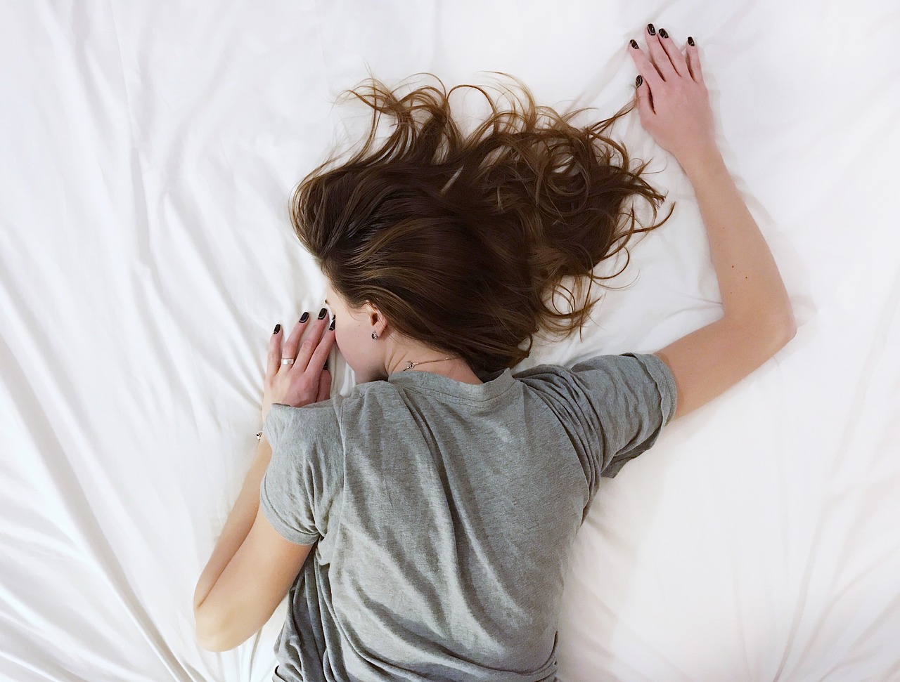 white, sheet, bed